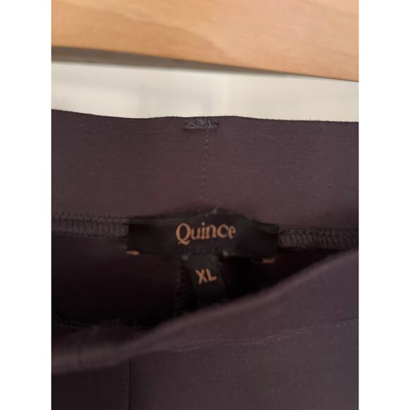 Quince Gray Ponte Pants XL - Picture 3 of 6